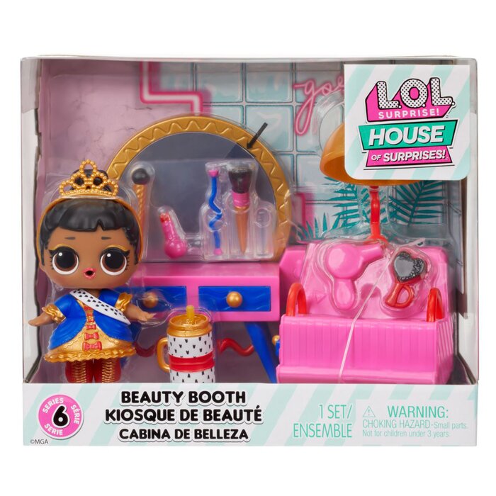L.O.L. HOS Furniture Playset with Doll - Beauty Booth 10x17x15cmProduct Thumbnail