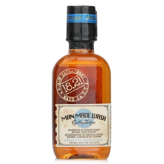 18.21 Man Made Man Made Wash Shampoo, Conditioner & Body Wash 100ml/3.4ozProduct Thumbnail