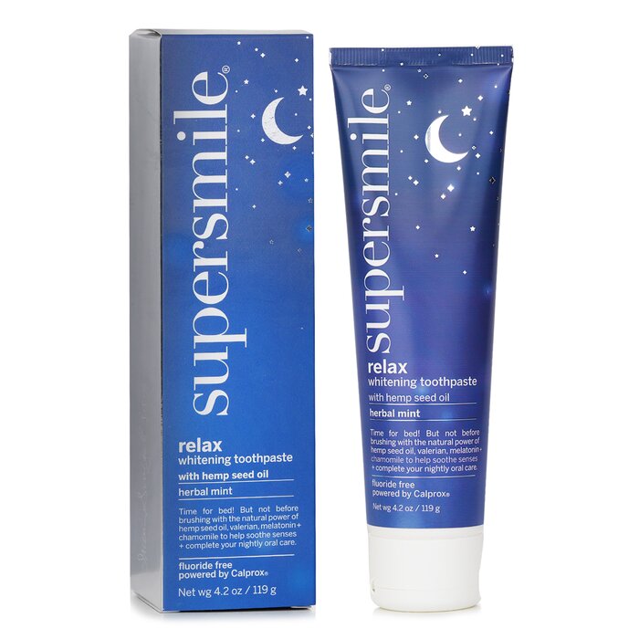 Supersmile Relax Whitening Toothpaste With Hemp Seed Oil 4.2oz/119gProduct Thumbnail