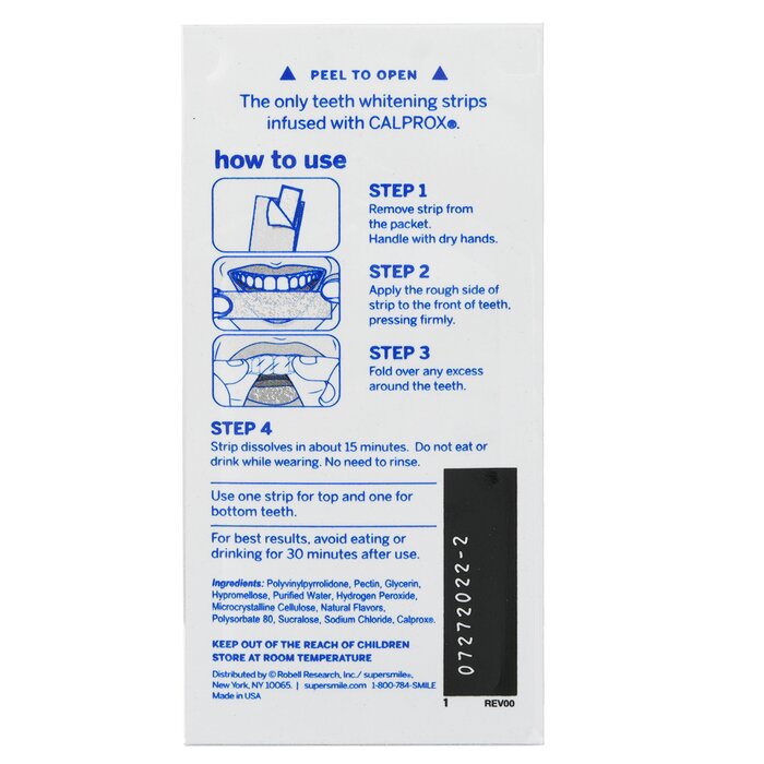 Supersmile Professional Teeth Whitening Dissolving Strips 14 StripsProduct Thumbnail