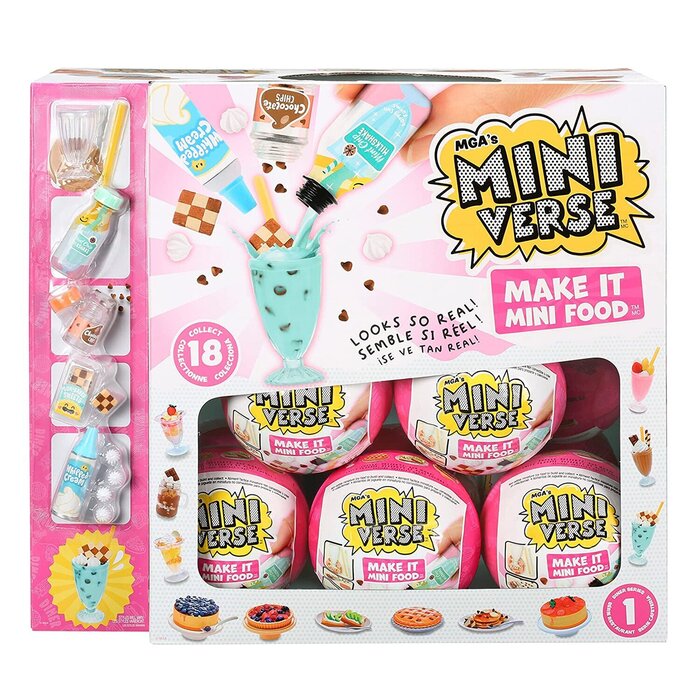 MGA Miniverse-Food Series - Diner in PDQ 10x10x10cmProduct Thumbnail