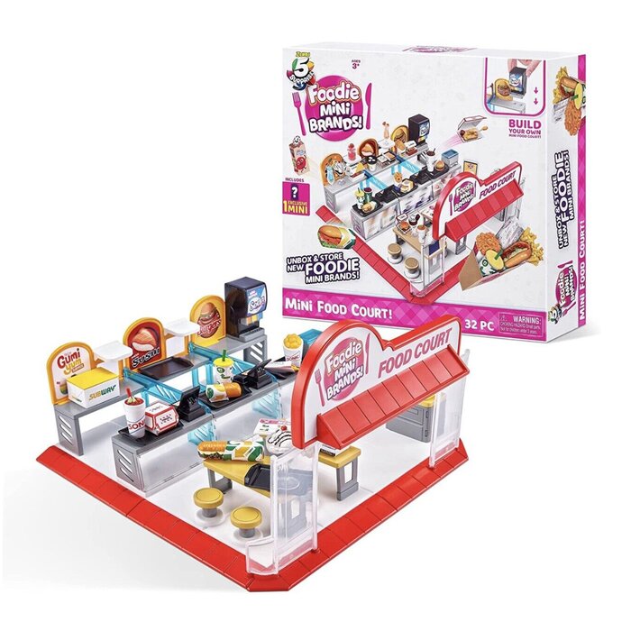 Zuru 5 Surprise Mini Brands Series 1 -Mini Food Court Playset 30x32x8cmProduct Thumbnail