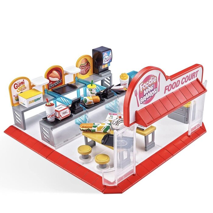 Zuru 5 Surprise Mini Brands Series 1 -Mini Food Court Playset 30x32x8cmProduct Thumbnail