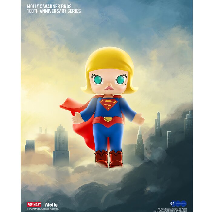Popmart MOLLY × Warner Bros 100th Anniversary Series Figures (Individual Blind Boxes) 7x11x7cmProduct Thumbnail