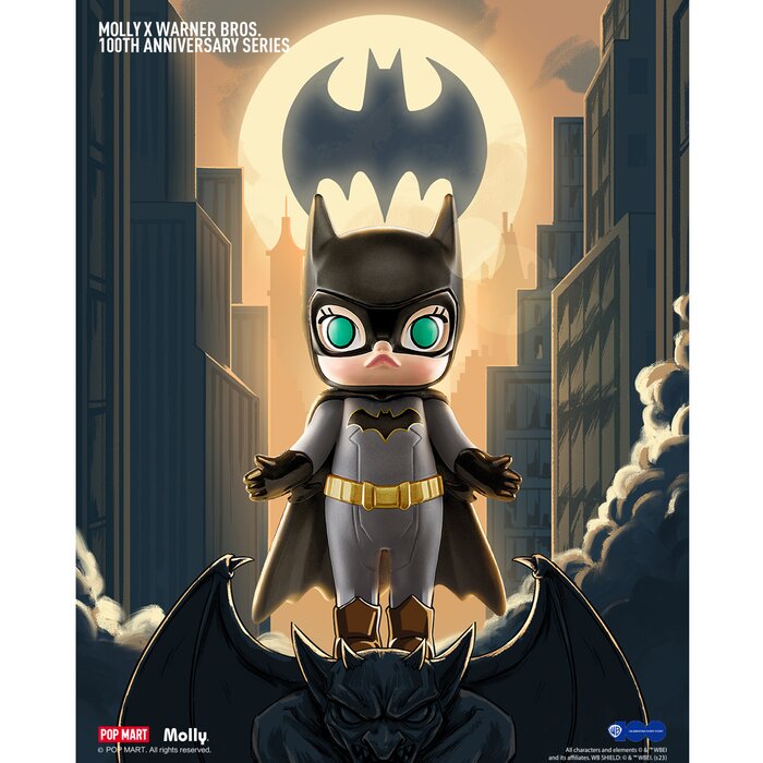 Popmart MOLLY × Warner Bros 100th Anniversary Series Figures (Individual Blind Boxes) 7x11x7cmProduct Thumbnail