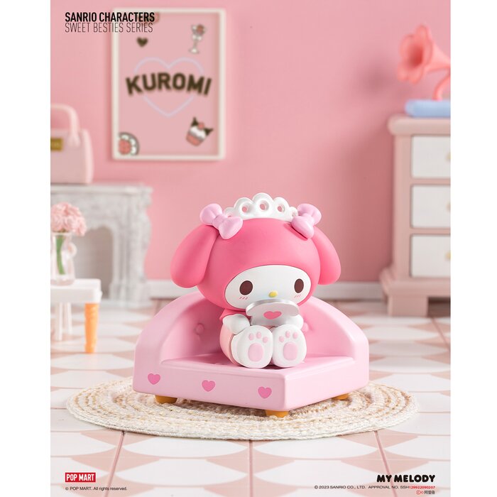 Popmart Sanrio characters Sweet Besties Series (Individual Blind Boxes) 7x11x7cmProduct Thumbnail