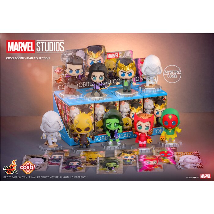 Hot Toys Marvel Studios - Marvel Disney+ Cosbi Bobble-Head Collection (Series 2) - (Individual Blind Boxes) 6x10x6cmProduct Thumbnail