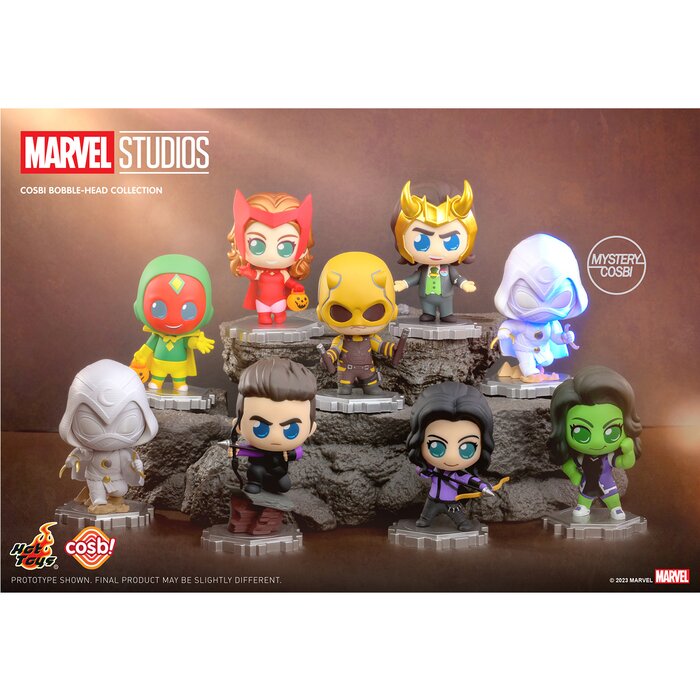 Hot Toys Marvel Studio Disney+ Cosbi 盲盒公仔系列2 (原盒8款) 25x11x13cmProduct Thumbnail