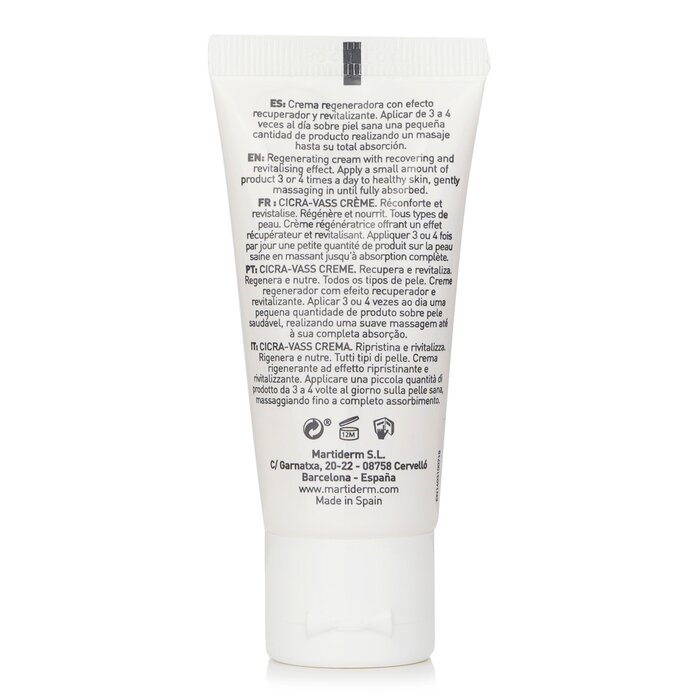 Martiderm Skin Repair Cicra-vass Cream 30ml/1ozProduct Thumbnail