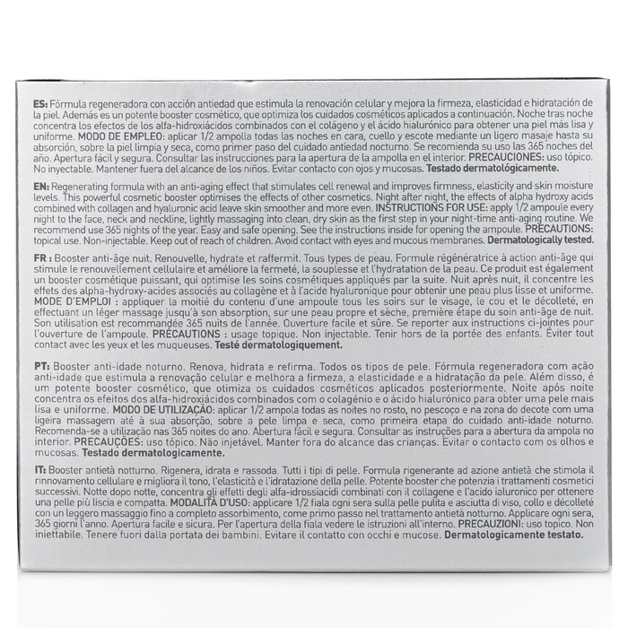 Martiderm Platinum Night Renew Ampoules (For All Skin) 30 Ampoules x2mProduct Thumbnail