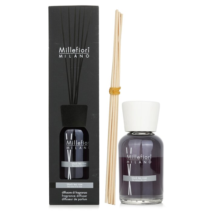 Millefiori Natural Fragrance Diffuser - Black Tea Rose 500ml/16.9ozProduct Thumbnail