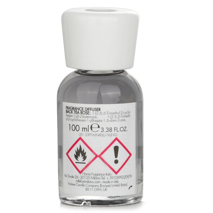 Millefiori Natural Fragrance Diffuser - Black Tea Rose 100ml/3.38ozProduct Thumbnail