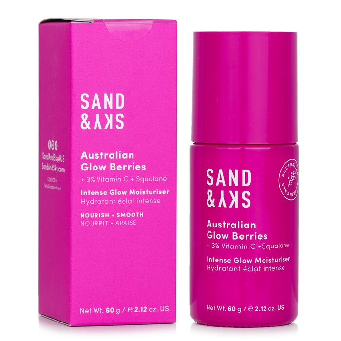Sand & Sky Australian Glow Berries Intense Glow Moisturiser - Nourish + Smooth 60ml/2.12ozProduct Thumbnail