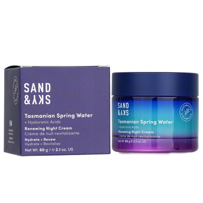 Sand & Sky Tasmanian Spring Water - Renewing Night Cream 60g/2.1ozProduct Thumbnail