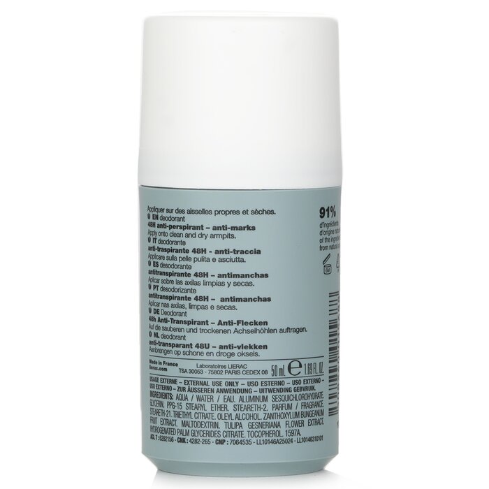 Lierac Homme Anti-Transpirant 48H Anti-Traces Deodorant 50ml/1.69ozProduct Thumbnail