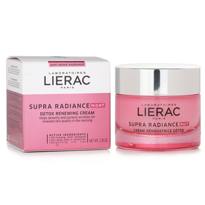 Lierac Supra Radiance Night Detox Renewing Cream 50ml/1.76ozProduct Thumbnail