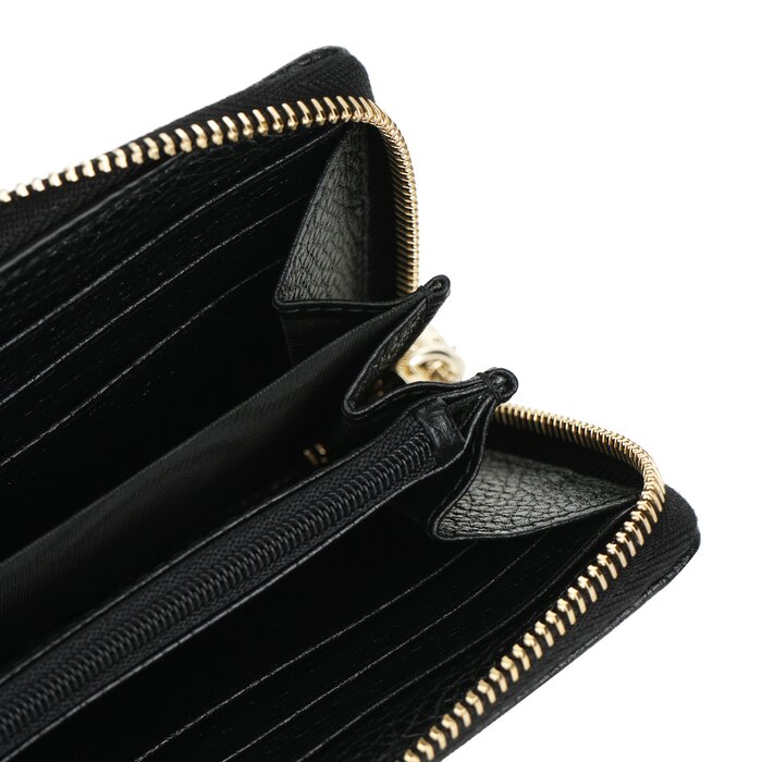 Gucci GG Long Zippy Wallet 598187 - Black BlackProduct Thumbnail