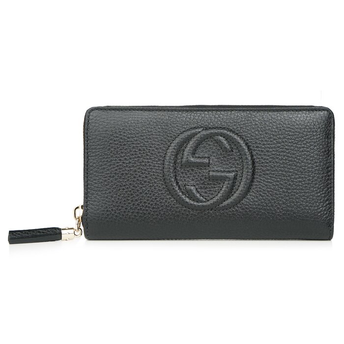 Gucci GG Long Zippy Wallet 598187 - Black BlackProduct Thumbnail