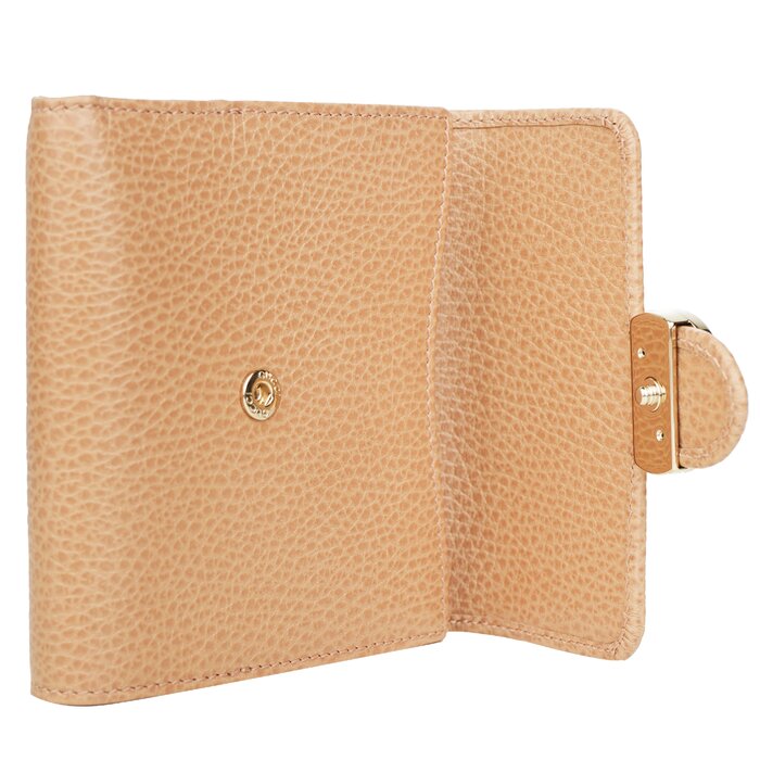 Gucci Interlock GG Bifold Leather Wallet 615525 Light CamelProduct Thumbnail