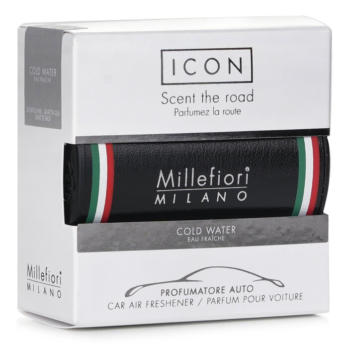 Millefiori Icon Urban Car Air Freshener - Cold Water 1pcProduct Thumbnail