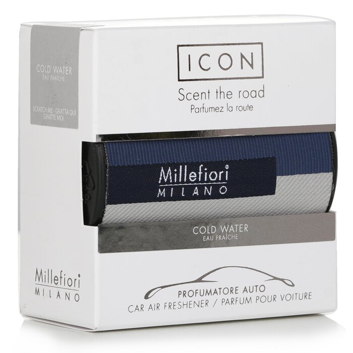 Millefiori Icon Textile Geometric Car Air Freshener - Cold Water 1pcProduct Thumbnail