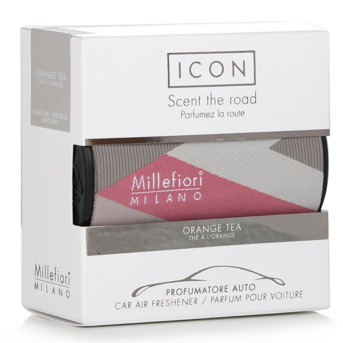 Millefiori Icon Textile Geometric Car Air Freshener - Orange Tea 1pcProduct Thumbnail