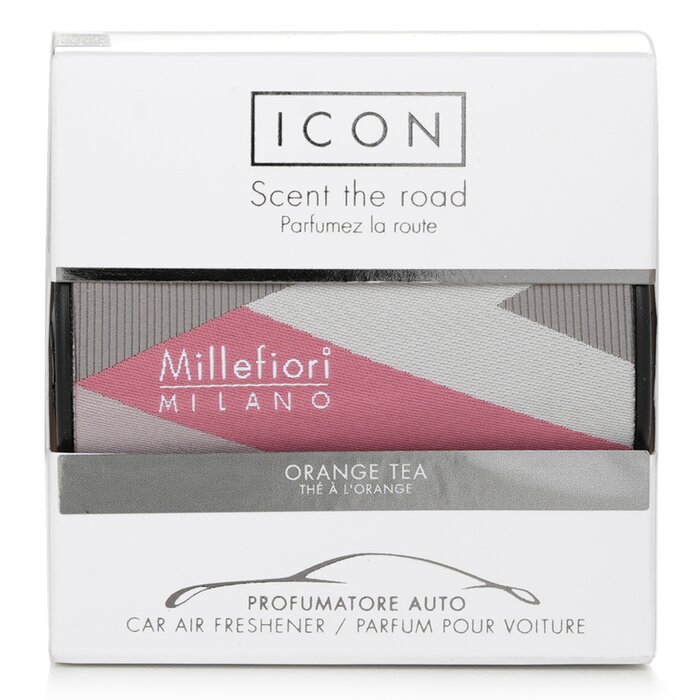 Millefiori Icon Textile Geometric Car Air Freshener - Orange Tea 1pcProduct Thumbnail