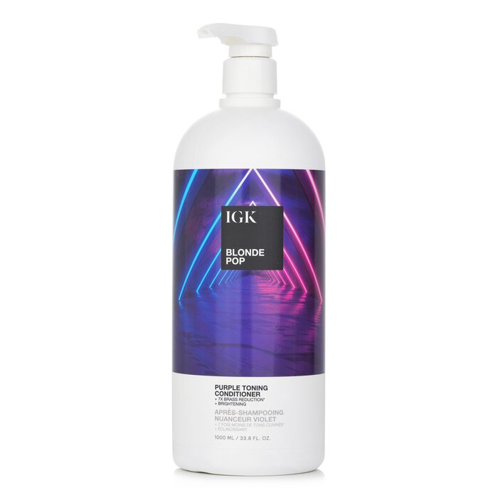 IGK Blonde Pop Purple Toning Conditioner 1000ml/33.8ozProduct Thumbnail