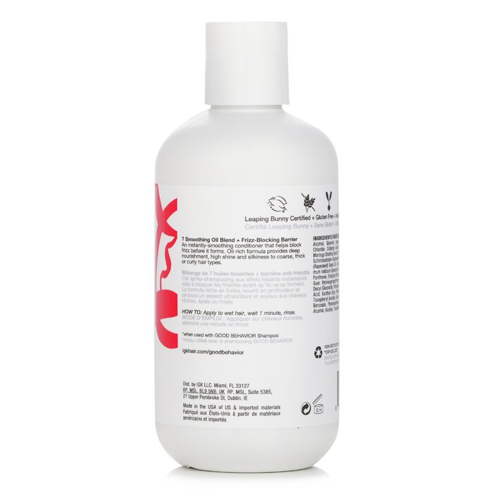 IGK Good Behavior Ultra Smooth Conditioner 236ml/8ozProduct Thumbnail