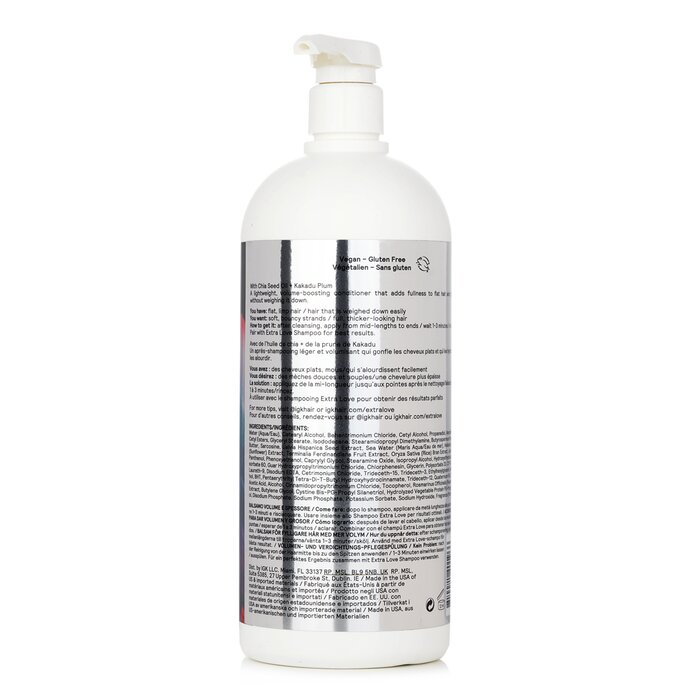 IGK Extra Love Volume & Thickening Conditioner 1000ml/33.8ozProduct Thumbnail