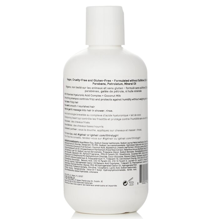 IGK Thirsty Girl Coconut Milk Anti-Frizz Shampoo 236ml/8ozProduct Thumbnail