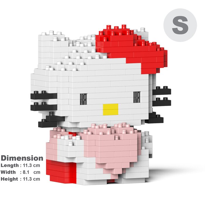 Jekca Hello Kitty 08S Building Bricks Set 11x8x11cmProduct Thumbnail
