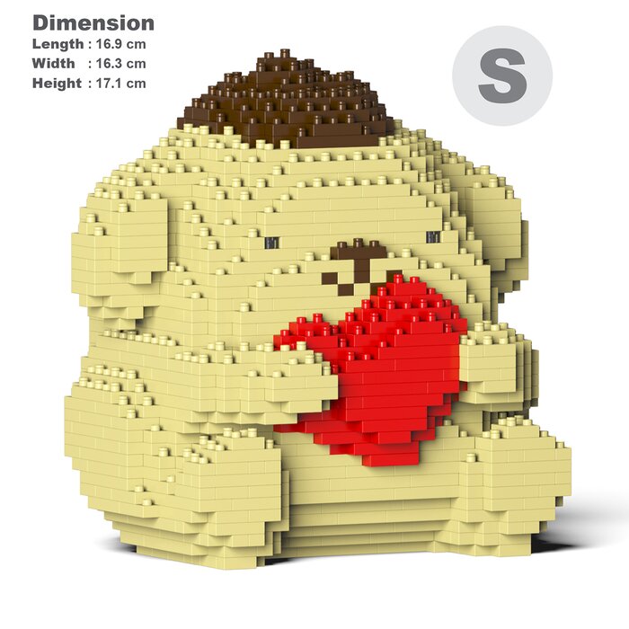 Jekca Pompompurin 02S Building Bricks Set 17x16x17cmProduct Thumbnail