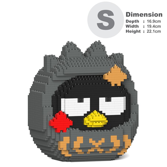 Jekca BAD BADTZ-MARU Daruma 01S Building Bricks Set 20x17x22cmProduct Thumbnail