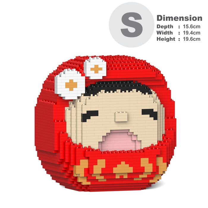 Jekca Minna No Tabo Daruma 01S Building Bricks Set 20x16x20cmProduct Thumbnail