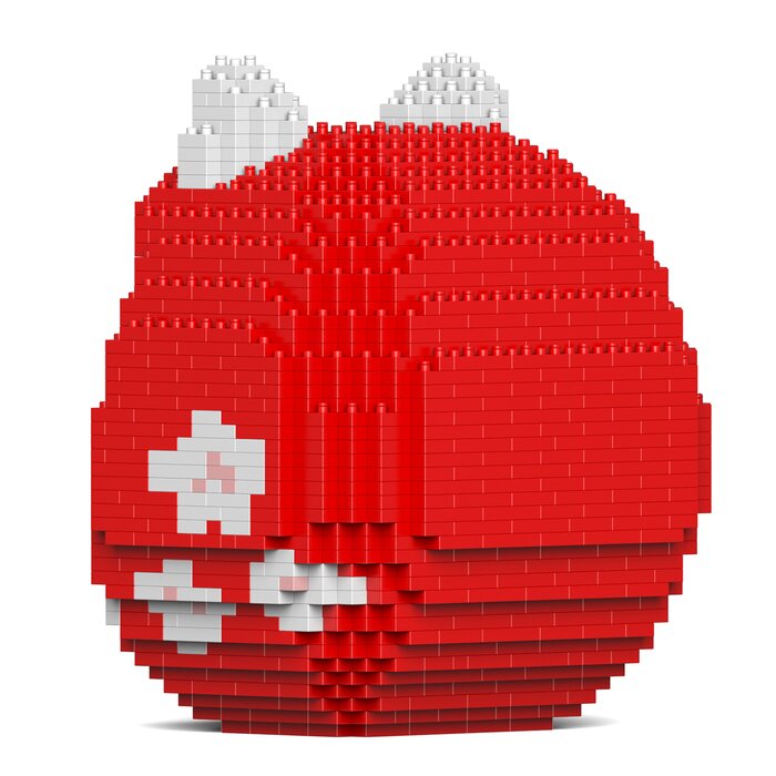 Jekca Daruma Maneki Neko 01S-M02 Building Bricks Set 18x14x20cmProduct Thumbnail