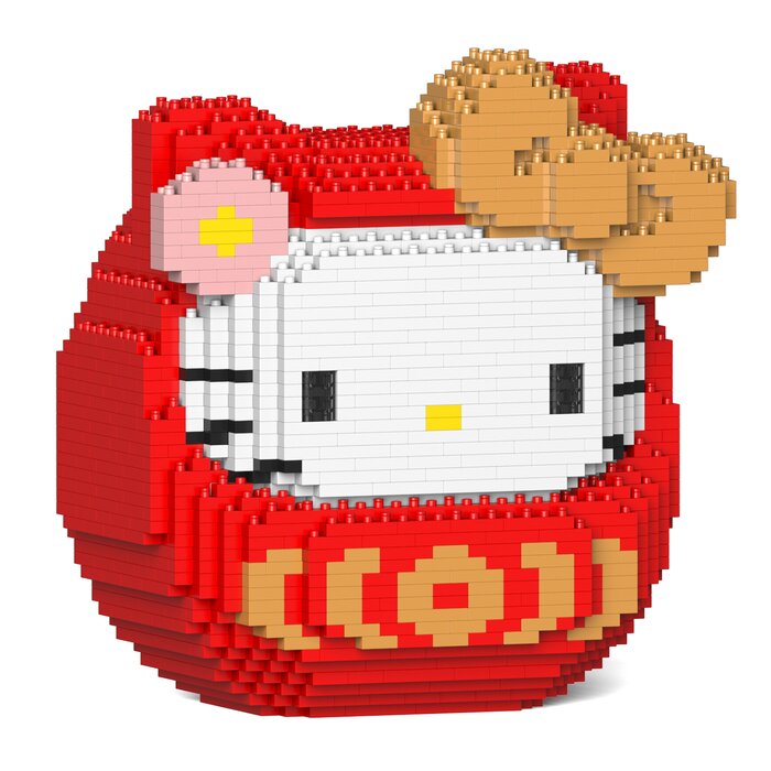 Jekca Hello Kitty Daruma 01S Building Bricks Set 20x16x22cmProduct Thumbnail