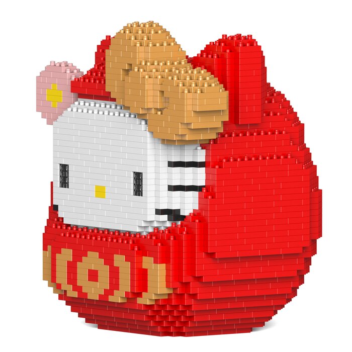 Jekca Hello Kitty Daruma 01S Building Bricks Set 20x16x22cmProduct Thumbnail
