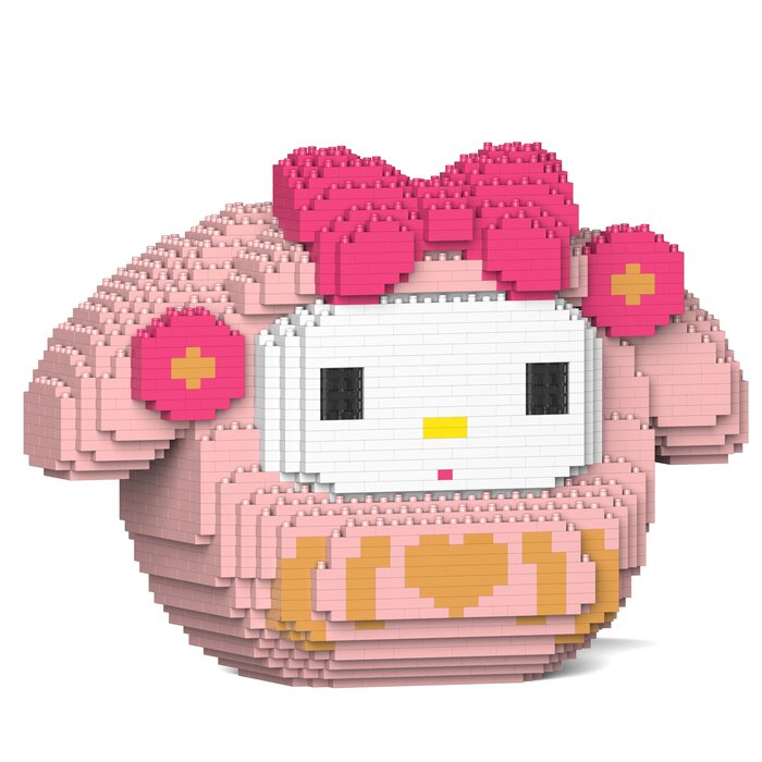 Jekca My Melody Daruma 01S Building Bricks Set 30x17x21cmProduct Thumbnail