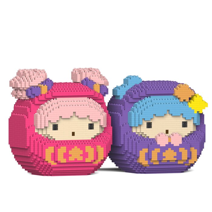 Jekca Little Twin Stars Daruma 01S Building Bricks Set 21x16x22cmProduct Thumbnail