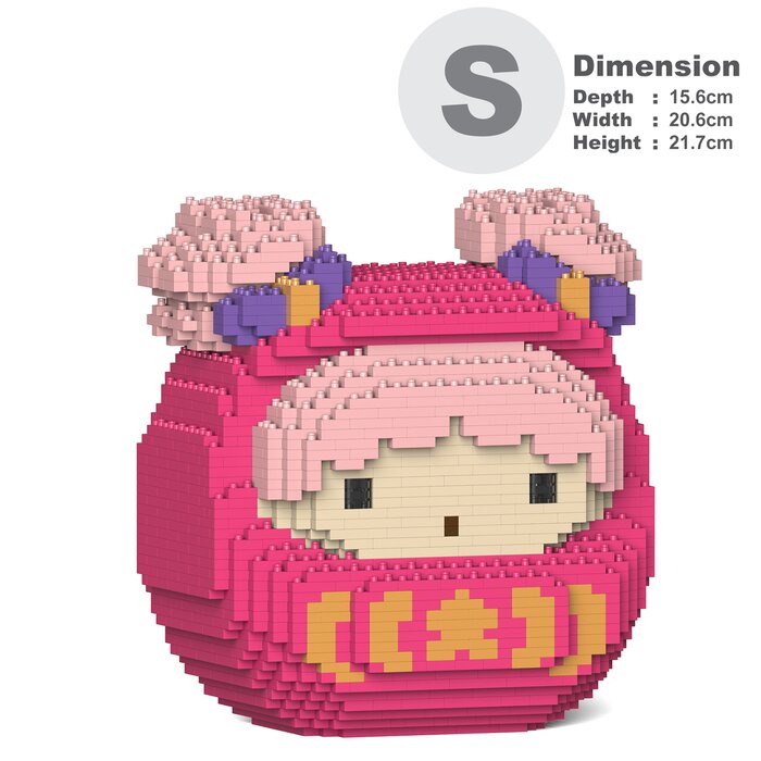 Jekca Little Twin Stars Daruma 01S Building Bricks Set 21x16x22cmProduct Thumbnail