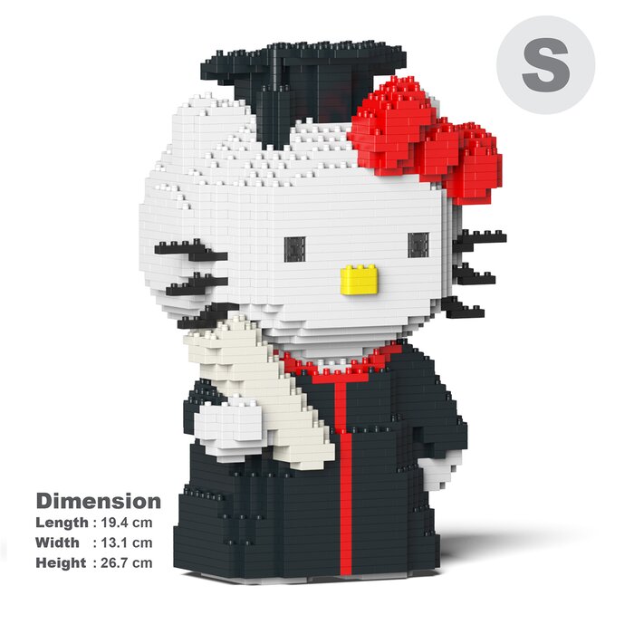 Jekca 吉蒂貓 04S 積木套裝 20x13x27cmProduct Thumbnail