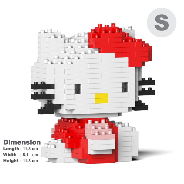 Jekca Hello Kitty 07S Building Bricks Set 11x8x11cmProduct Thumbnail
