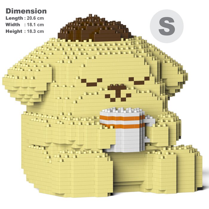 Jekca Pompompurin 03S Building Bricks Set 21x18x18cmProduct Thumbnail