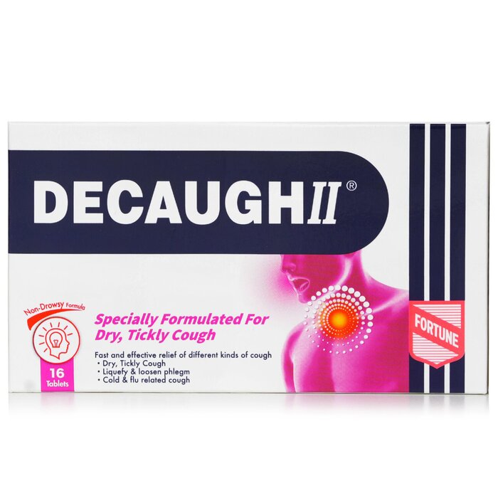 Fortune Pharmacal Fortune - DECAUGH II TABLETS 16'S [HK Label Authentic Product] 16'sProduct Thumbnail