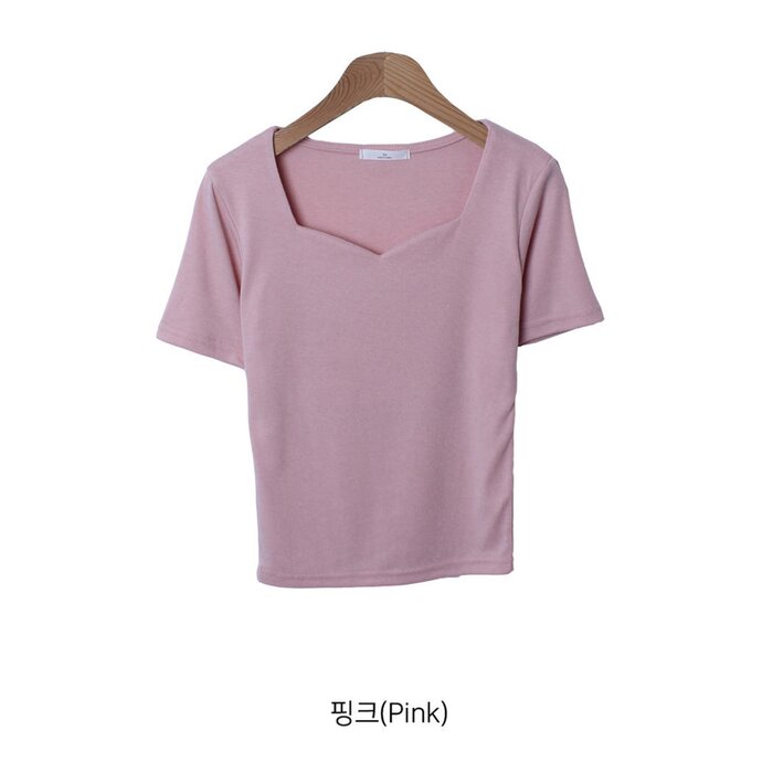 Trendywhere Slim Fit Sweetheart Neckline Top Free (XS-S)Product Thumbnail
