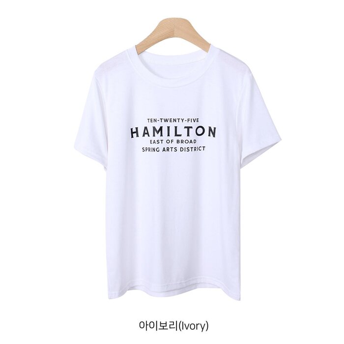 Trendywhere Letter Print Tee Free (XS-M)Product Thumbnail