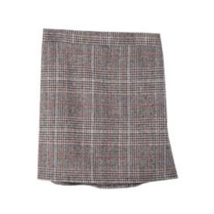 Trendywhere Check Wool Mini Skirt Free (XS-M)Product Thumbnail