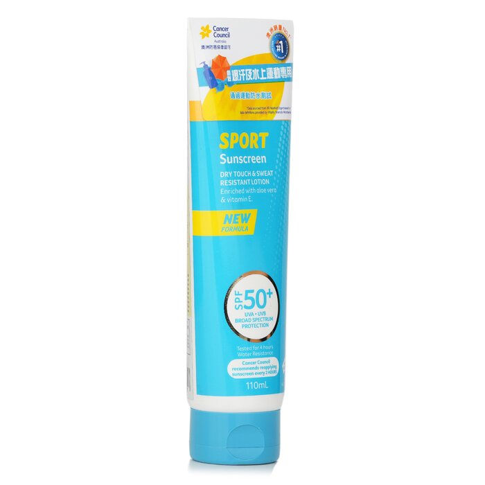 Cancer Council CCA Sport Dry Touch Sunscreen SPF50+ 110mlProduct Thumbnail
