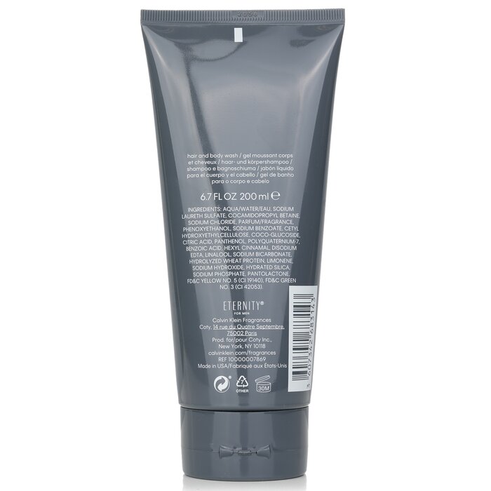 Calvin Klein Eternity For Men Hair And Body Wash 200ml/6.7ozProduct Thumbnail